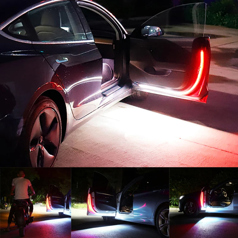 TIRAS LED ADVERTENCIA PARA PUERTAS DE COCHE