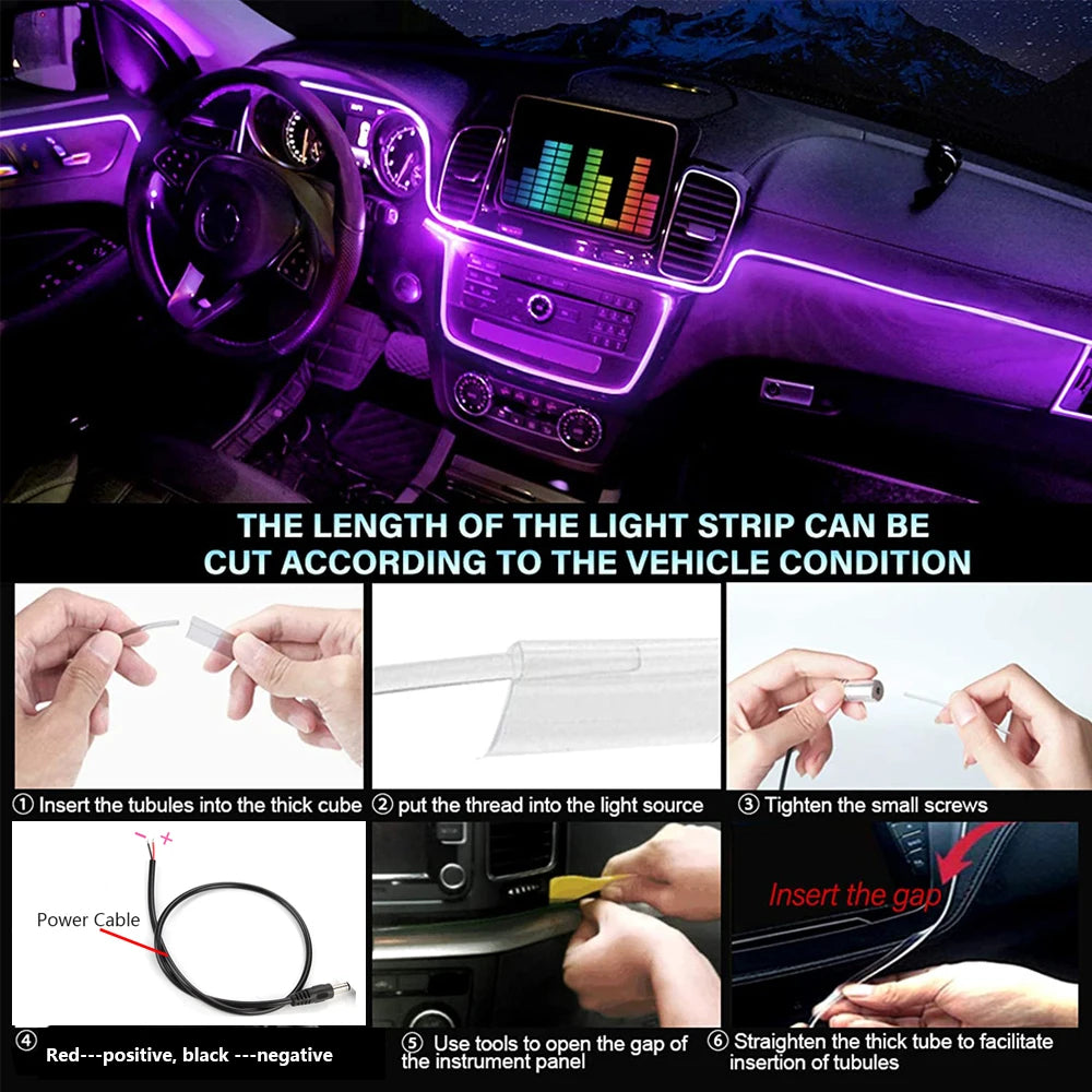 HILO RGB PARA TABLERO DE COCHE